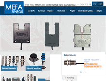 Tablet Screenshot of mefa.com.tr